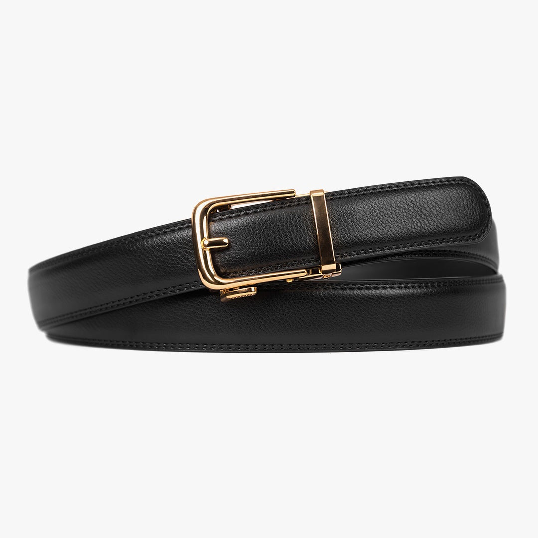 Cinturón Cordano Classic — Negro (Vegano)