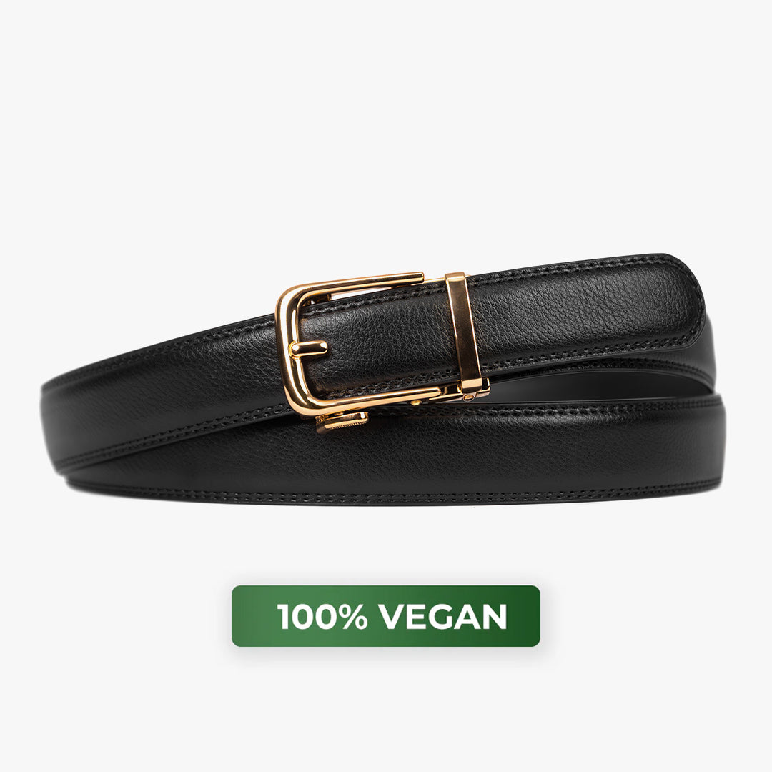 Cinturón Cordano Classic — Negro (Vegano)