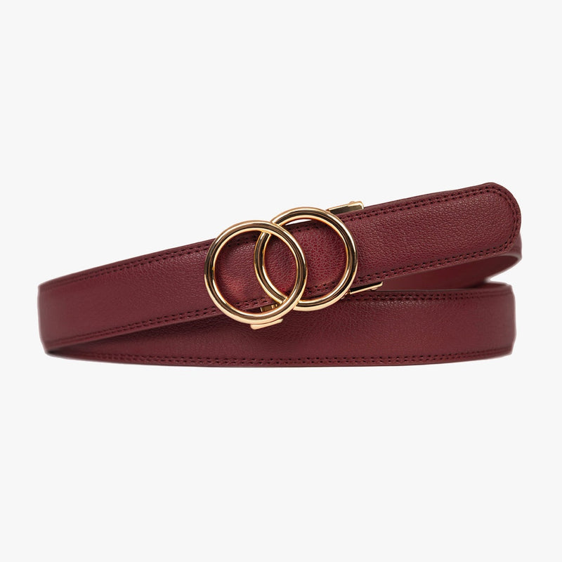 Cinturón Cordano Modern — Burdeos (Vegano)
