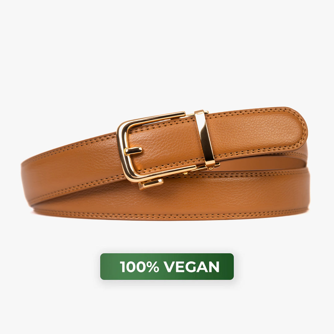 Cinturón Cordano Classic — Coñac (Vegano)