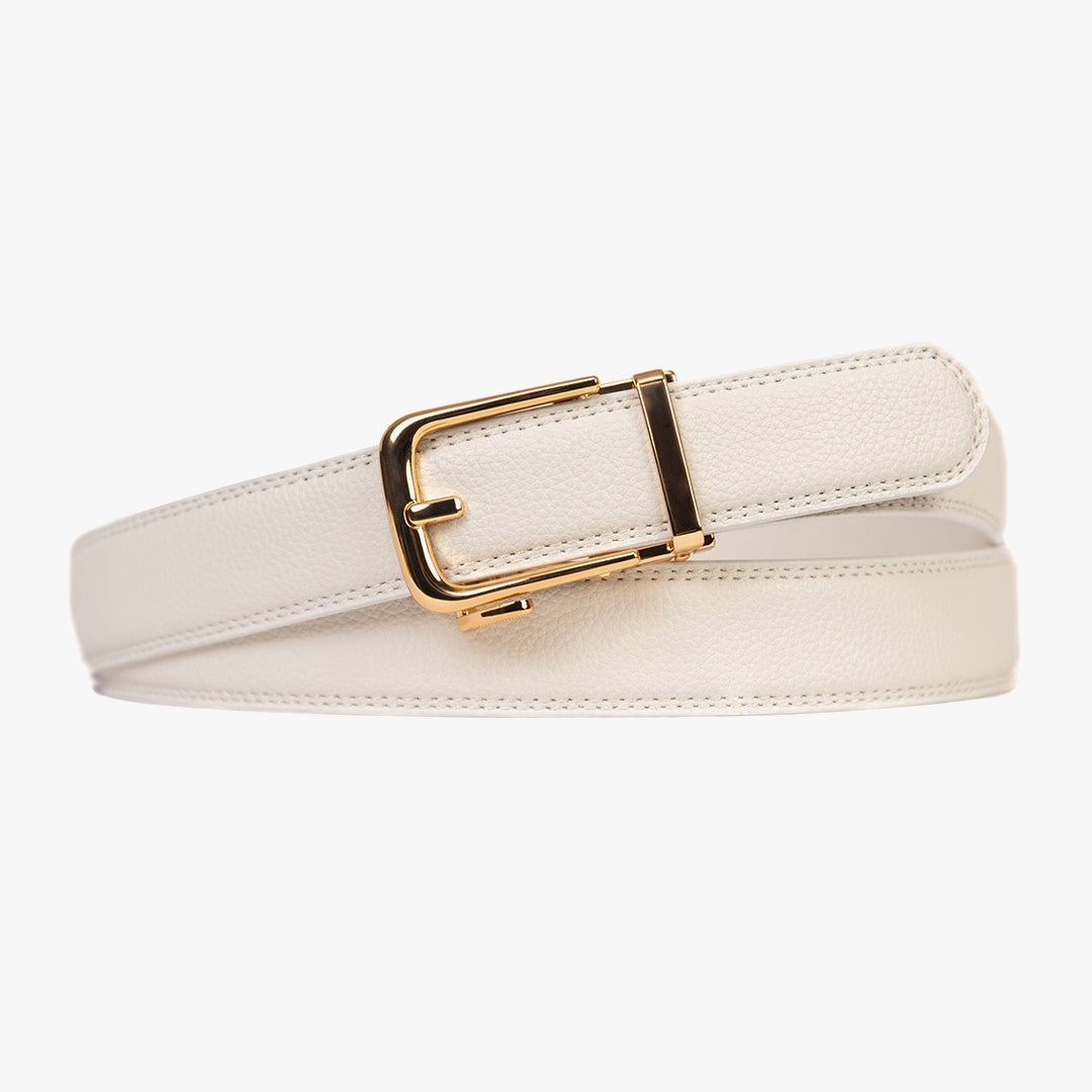 Cinturón Cordano Classic — Blanco (Vegano)