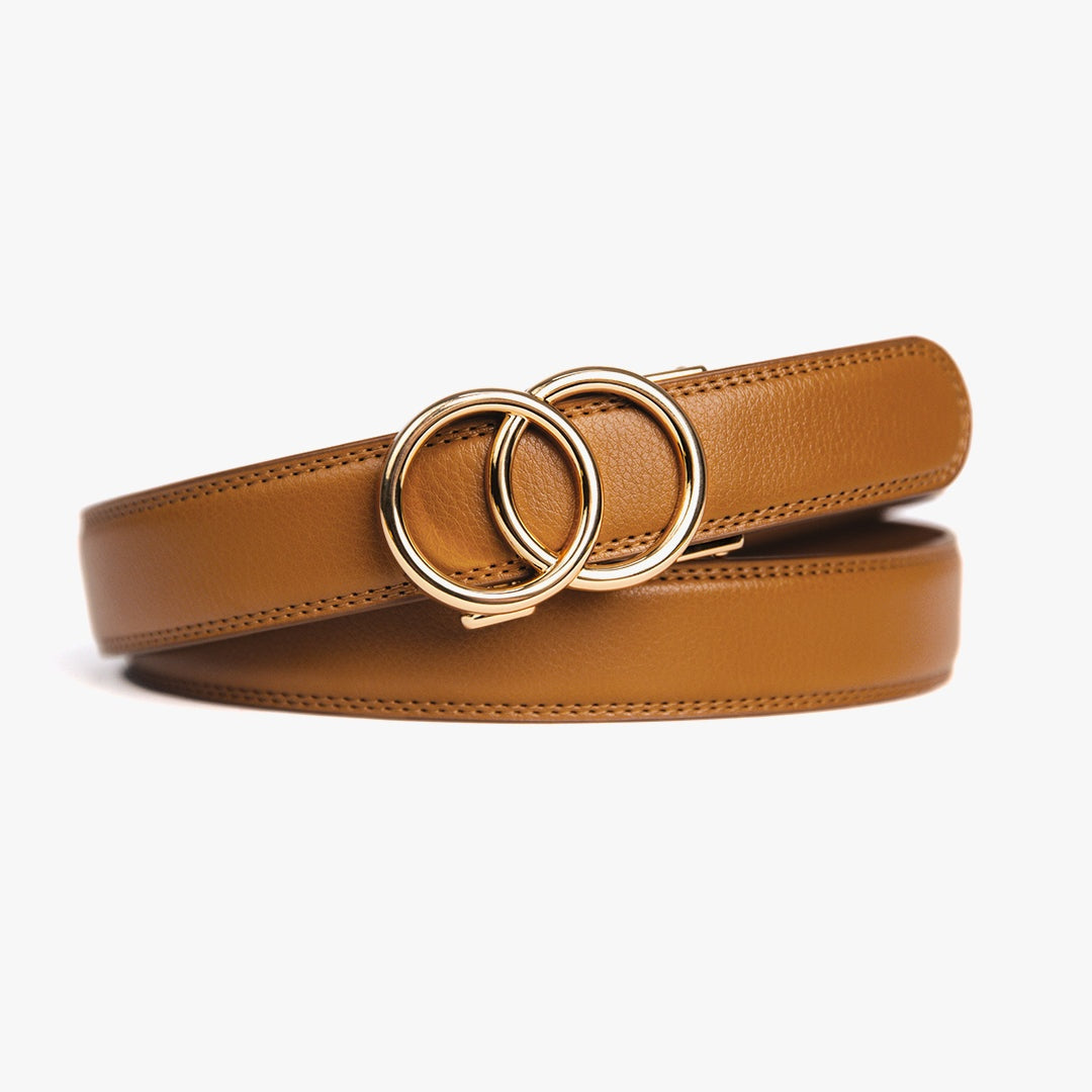 Cinturón Cordano Modern — Coñac (Vegano)