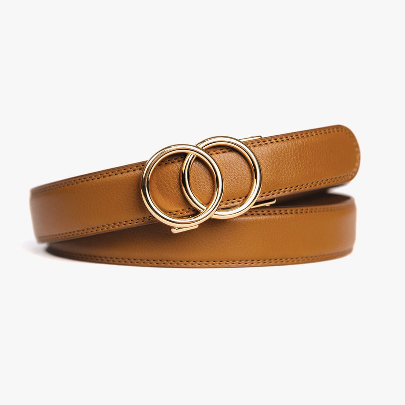 Cinturón Cordano Modern — Coñac (Vegano)