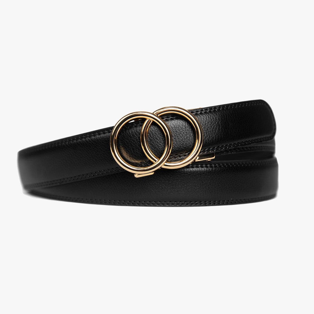 Cinturón Cordano Modern — Negro (Vegano)